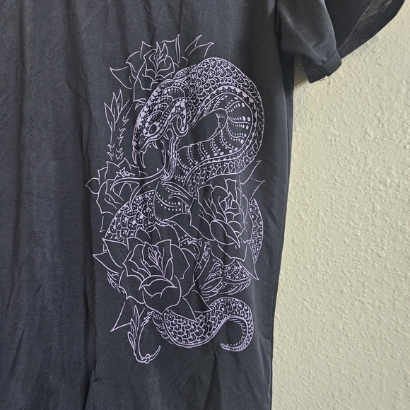 PAPI PURPLE SNAKE SHORT SLEEVE TEE - Picture 4 of 8